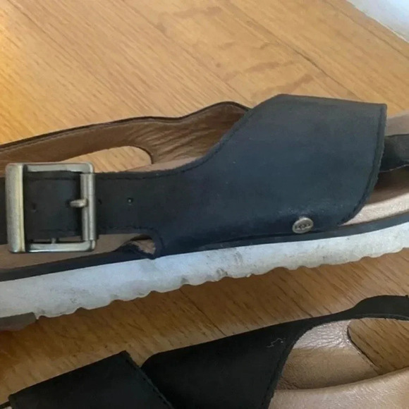 UGG Leather Slingback Sandals - Picture 8 of 11